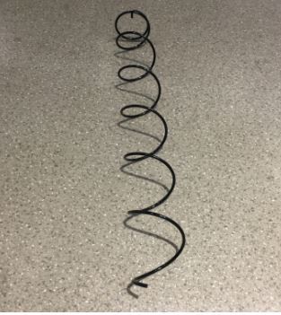 spiral of vending machine