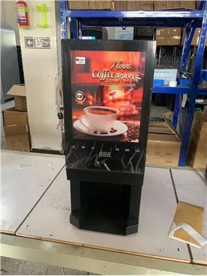 دفتر کوچک جهان گسترده ترکیه و عربی دستگاه فروش قهوه